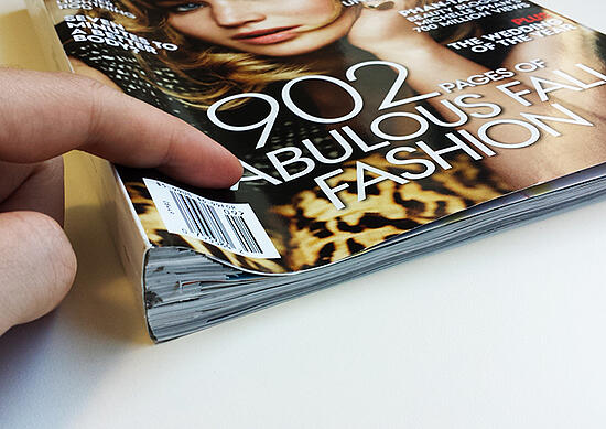 September issue of US Vogue without ads