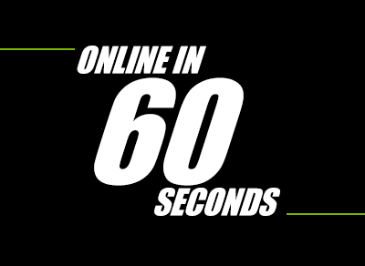 Online In 60 Seconds