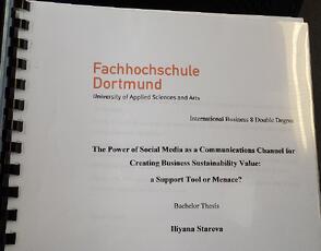 Dissertation on social media for sustainability communications
