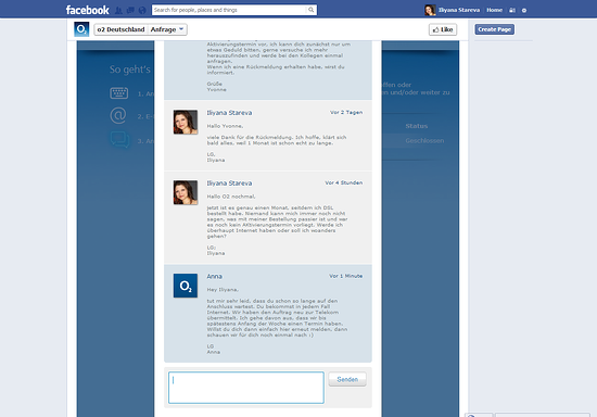 o2 Germany bad customer service on social media 3