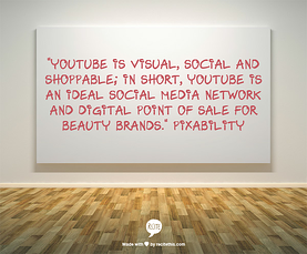 YouTube's potential for beauty brands