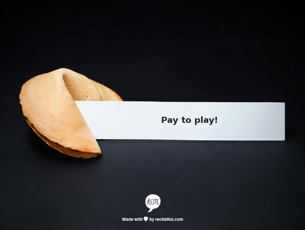 Pay to play social media advertising