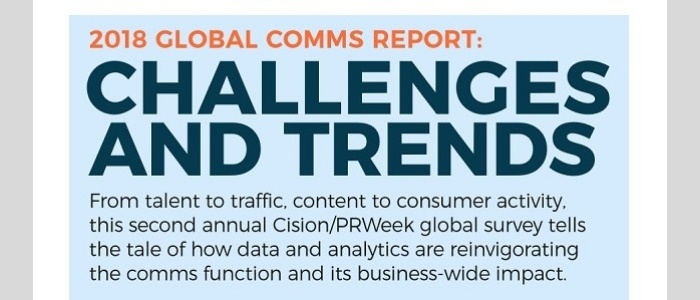 challenges and trends in PR and comms for 2018