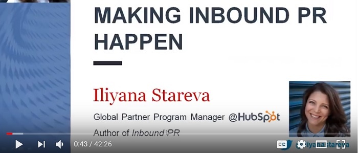 making inbound pr happen webinar video